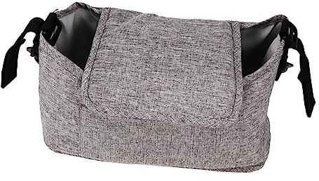 BESTonZON 1 Stück Kinderwagen Tasche Kinderwagen Versorgungstasche Windel Organizer Tasche Kinderwagengurte Tasche Riemen Tasche Wiege Aufbewahrungstasche Kinderwagen Aufsätze