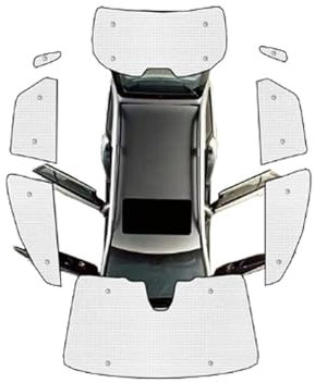 Unidades Parasol Coche Parasol De Cobertura Completa Coche Parasol Para Parabrisas Y Ventana Coche Protección UV Parasol Para Mazda Para CX-30 Para CX30 2023 2022 2021 2020 Parasol Coche(All Sunshades