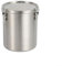 Luftdichter Premium Behälter aus Edelstahl zur Aufbewahrung von Lebensmitteln 2500ml (1000ml/)