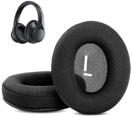 H5 Earpads Replacement for Mpow H1 /H5/059 Bluetooth Headphones Ear cushions with Durable Fabric and Memory foam