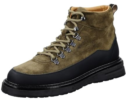 GANT FOOTWEAR Herren HILLPREP Stiefelette, Dark Olive, 43 EU