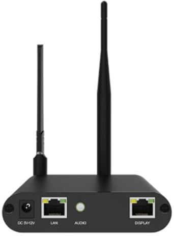 Yominerr A35 Asynchrone LED-Vollfarb-Steuerkarte mit 650.000 Pixel Grafikkarte Display Player Box EU-Stecker