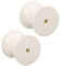 GAROZATION 2pcs Boat Trailer Parts Plastic Boat Roller Trailer Roller Replacements Anchor for Rolling Wheel Replacement Portable