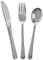 Unique- Set di Posate in plastica assortite, 18 Pezzi, Argento, Cutlery, 30260