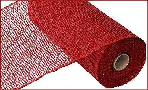 Poly-Sackleinen-Dekonetz, 25,4 cm x 9,1 m (Cranberry)