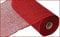 Poly-Sackleinen-Dekonetz, 25,4 cm x 9,1 m (Cranberry)