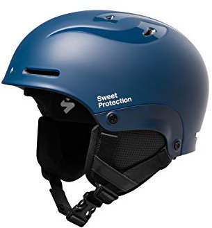 Sweet Protection Unisex – Erwachsene Blaster II Ski/Snowboard Helmet, Navy, SM