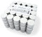 Pritogo - Bougies chauffe-plat (600 pièces) - blanches, non parfumées dans un couvercle en aluminium Ø 3,8 * 2,5 cm, sans suie, durée de combustion : 8 heures
