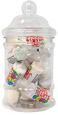 Pick N Mix Candy Buffet Party Victorian Style Clear Plastic Sweet Jar Holder 15cm Tall 380ml