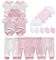 Kiddiezoom Unisex Baby Layette Essentials Giftset Clothing Set 19-Piece