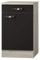OPTIFIT Kult Küchen-Unterschrank incl. ARBEITSPLATTE »Faro«, grau, 50 cm breit, U506-9+KUFR