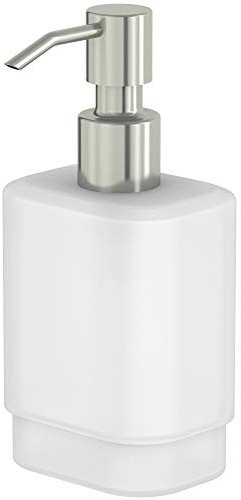Lenz SOULUTION Seifenspender eckig Nickel-matt 3528322