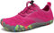 SAGUARO Chaussures Minimalistes Enfants Chaussures de Trail Running Barefoot Garçon Fille Chaussures de Sport Outdoor & Indoor pour Fitness Randonnée Marche Aquatiques Courses, Rose, 31 EU
