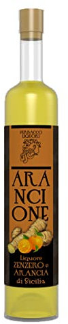 Arancione | liquore allo zenzero e arancia di sicilia digestivo naturale dopopasto - 50cl