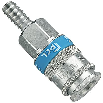 PCL Raccord à air comprimé - Raccord rapide avec embout de tuyau de 8 mm de diamètre - Embout en acier trempé