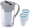 ZeroWater 1.9L Water Filter Jug Combo-3x5 Stage Filters+TDS meter, IAPMO Certified to reduce PFOA/PFOS, Fluoride, Lead & other heavy metals, BPA Free