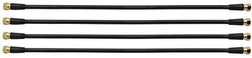 Satix Koaxialkabel Patchkabel mit F-Stecker 40 cm (4 Stück)