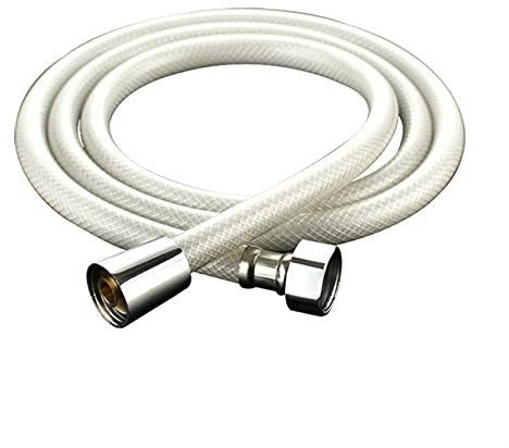 ClearloveWL Duschschlauchm 1,5M/2M/2,5M/3M/4M/5M/6M/8M/10M PVC-Duschschlauch, Gummi-Kunststoffschlauch des Warmwasserbereiters, Regenduschdüsenschlauch (Color : 5m)