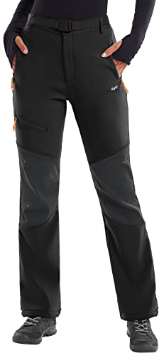 IUGA Snow Pants Womens Ski Waterproof Softshell Insulated Hiking Outdoor