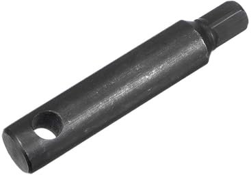 sourcing map Drehfutterschlüssel 12mm Vierkantschlüssel für Fräsmaschinen L125mm