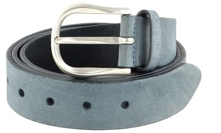 Vanzetti Genuine Beauty 35mm Full Leather Belt W85 Petrol Green