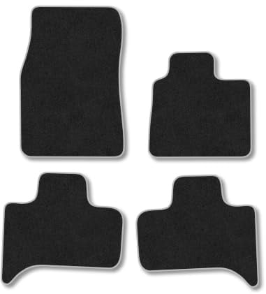 BMW X5 (1999-2006) Carpet Car Mats | Grey Edge Trim Tailored Fit Floor Mats Full Coverage Protection Accessories Easy Clean Anti Slip Made in the UK