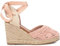 XTI - Sandalias con Cuña Mujer Nude - Calzado Cómodo y Versátil - Moda casual - Modelo 14233601 (Talla 39)