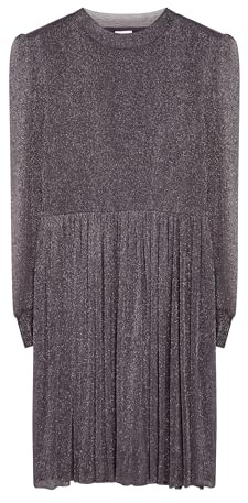 s.Oliver Mesh-Kleid mit Glitzergarn