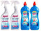 Agerul - Limpiador Oxigeno activo con pulverizador 2+2 sin pulverizador (4 unidades) Azulejos, juntas, acero inoxidable, plásticos, encimeras, sanitarios, grifería, fregaderos sin aclarar.