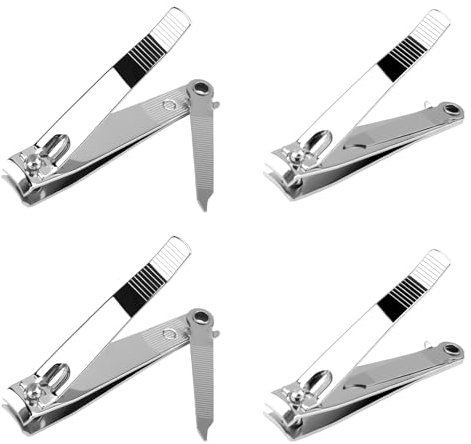 Nail Clippers,Nail Files,Nail Scissors,Toenail Clippers,Nail Clippers Set for Men,Nail Clipper,Nail Clipper Set,Toe Nail Scissors,Nail Cutters,Nail Clippers for Women,Fingernail Clippers,Pack of 4