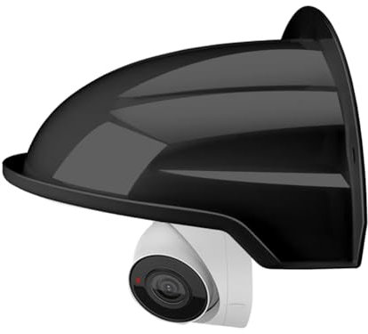 KIKAPA Protective Cover Shield Wall Waterproof Rainproof Cover Outdoor Camera Protection Box Security Camera Outer Cover-A Easy Install