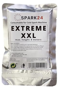 Granulés pour machine à froid XXL Extreme 8 m Poudre titane (1 pièce)