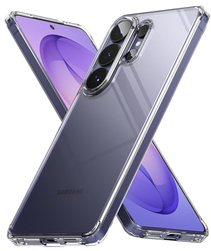 Ringke Fusion für Samsung Galaxy S26 Ultra Hülle, [Langanhaltende Klar] Minimale Vergilbung Kratzfest Hart Rückseite Weicher Bumper Handyhülle - Transparent