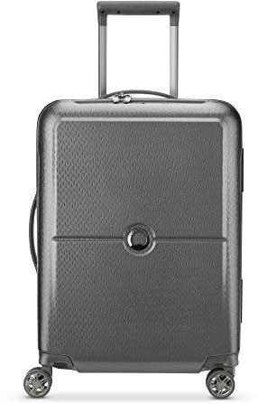 DELSEY PARIS - TURENNE - Hartschalenkoffer - 55 x 40 x 20 cm - 35 Liter - XS - Silber
