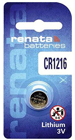 1 x CR1216 Renata 1216 3 Volt Lithium Battery with Tracking