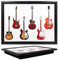 Tamersgifts Cushioned Laptrays Lap Tray TV Dinner Bean Bag Padded Cushion Gift (Guitar Laptray)