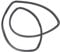 sparefixd for Zanussi ZOB35471XK Built in Electric Oven Door Seal Gasket