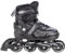 CROXER Optima Inline Skates Inliner für Kinder Erwachsene verstellbar (Black, 39-42 (24cm-26,5cm))