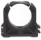 tecuro Rohrschelle 90 mm - schwarze PP Rohrschelle für PVC-U und Poolflex Rohre -temperaturbeständig bis 75°C, erweiterbar, RSPP - 90