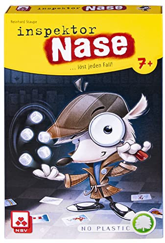 NSV- Inspector, Nariz Juego de Dados, Color Amarillo, Medium (Nürnberger-Spielkarten 08019908019)