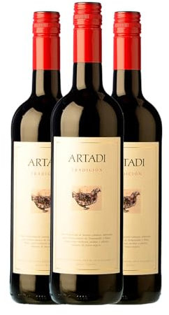 Artadi Tradición Navarra 75 cl Vino tinto (Caja de 3 Botellas de 75 cl)