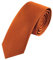 axy Schmale Herren Krawatte einfarbig mit Geschenkbox 5cm breite in verschiedenen Farben Krawatten Konfirmation Slim Tie HK4 (Apricot 5 cm)