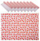 DIYEAH Erdbeer-Geschenkpapier 10 Blatt Rosa Süßes Geschenkpapier Großflächig Gefaltetes Flaches Erdbeerpapier Für Geburtstag Babyparty Frühling