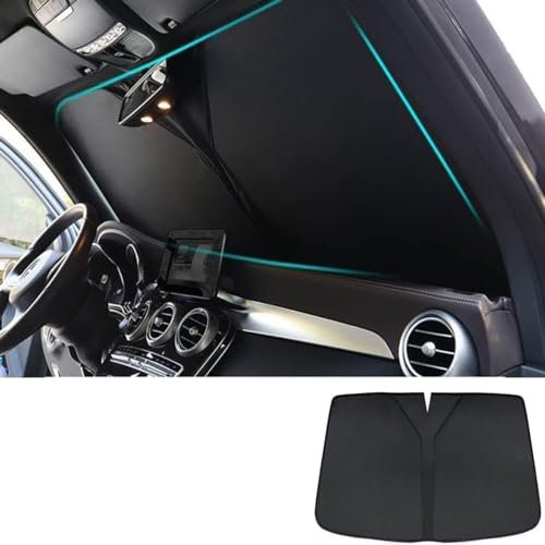 KLBVFDYAN Coche Delantero Parabrisas Parasol para Renault Kangoo 3 2021-2022 2023 2024, Plegable Parasol Protección UV Protección Solar Interior Accesorios
