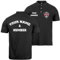 lepni.me Polo Shirts Football Shirt with Your Favourite Club Emblem | Personalised Name and Number | Custom Jersey Flag Badge | Sport Season 2022-23 Top Fans (M Black Multi Color)