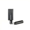 CMJ 2 x 10ml Matte BLACK Roller Ball Empty Bottles Essental Oils Metal Roller Ball Roll On UK SELLER
