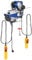 MSW PROCAT 500 Laufkatze Seilwinde Flaschenzug (500 kg, 900 W, 12 m Seil, Ø 4,2 mm, 1770 N/mm² Zugfestigkeit) blau