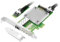 Tarjeta de red de fibra óptica M.2 a 10GbE, puerto SFP+ único con chip Intel 82599, compatible con PXE/UEFI, M.2 + llave M + SFF-8087 con cable de 35 cm para café de Internet E-Sports.