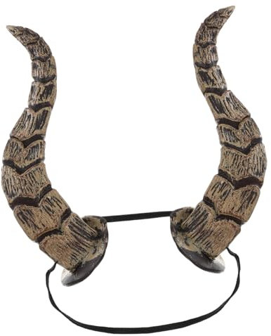 VALICLUD Tierhorn Haarreifen Für Halloween Cosplay Und Fasching Tierisches Kopfband Mit Horn Für Kostümparty Und Festival Lustiger Kopfschmuck Für Damen Und Herren
