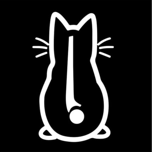 Katzen Wischer Aufkleber, Scheibenwischer Aufkleber, Lustig Cartoon Kätzchen Abziehbild, Auto Heck Fenster Abziehbild Aufkleber Dekor, Katze Schwanz Auto Scheibenwischer Aufkleber